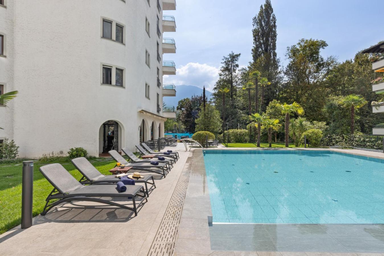 Aparthotel Al Lago โลการ์โน ภายนอก รูปภาพ