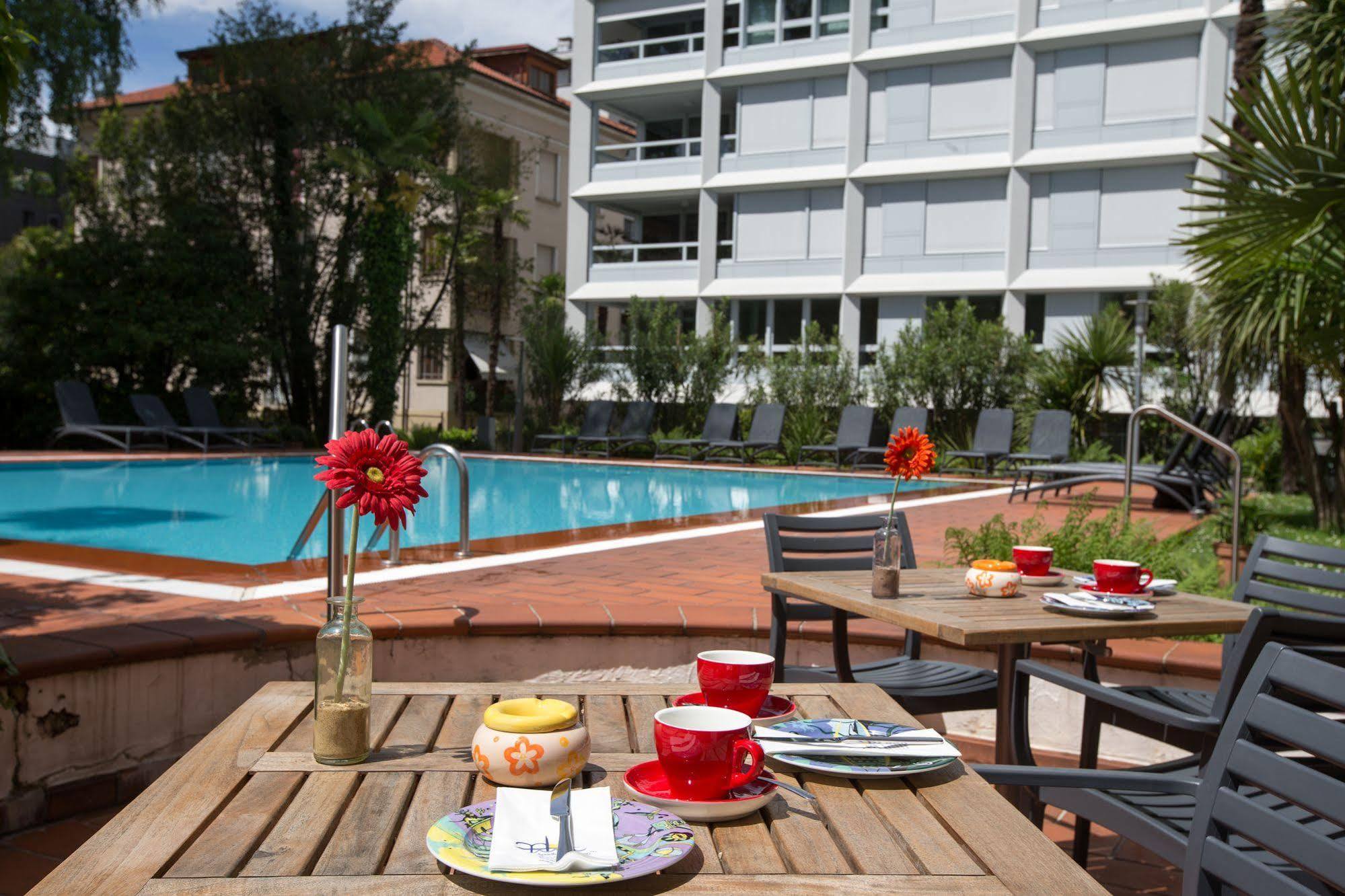 Aparthotel Al Lago โลการ์โน ภายนอก รูปภาพ